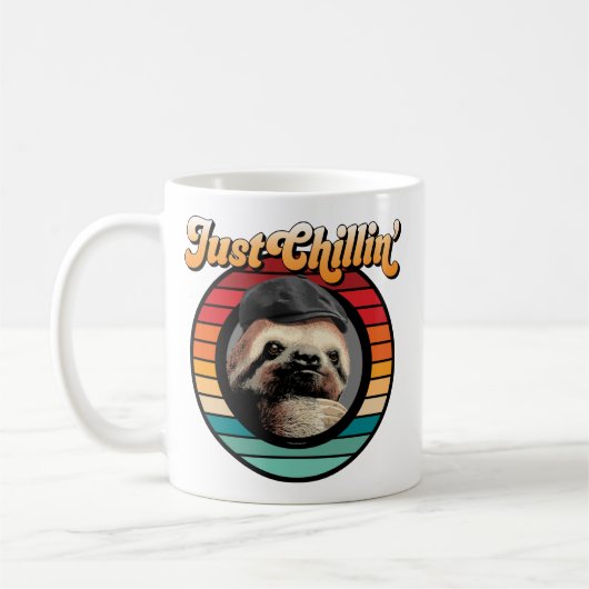 Chillin’ Sloth Kaffeetasse (Links)
