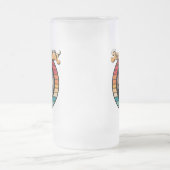 Chillin’ Sloth Mattglas Bierglas (Mittel)