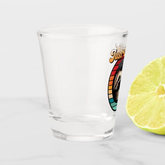 Chillin’ Sloth Schnapsglas (Links)