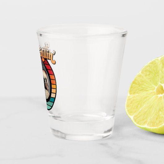Chillin’ Sloth Schnapsglas (Rechts)