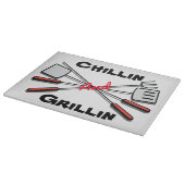 Chillin und Grillin Schneidebrett (Ecke)
