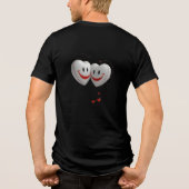 "Chillin' wie ein Bösewicht." Tri-Blend Shirt (Rückseite)