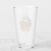 Chillin' with FRIENDS™ Cartoon Glas (Rückseite)