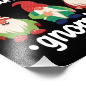 Chillin' With My Gnomies Funny St Patrick's Day Fotodruck (Ecke)