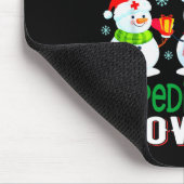 Chillin With My Pediatric Snowmies Nurse Light Chr Mousepad (Ecke)