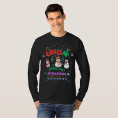 Chillin With My Snowmies -Cute Snowman Christmas  T-Shirt (Vorne ganz)