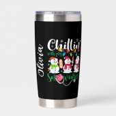 Chillin’ with My Snowmies Thermobecher (Rückseite)