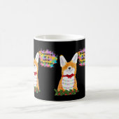 Chilling Fox White Christmas Kaffeetasse (Mittel)
