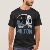 Chilling Skeleton - Milton T-Shirt (Vorderseite)