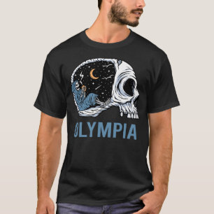 Chilling Skeleton Olympia T-Shirt