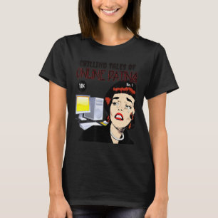 Chilling Tales Online Verabredet Vintages Comic Bu T-Shirt