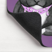 Chilling Tuxedo Cat Mousepad (Ecke)