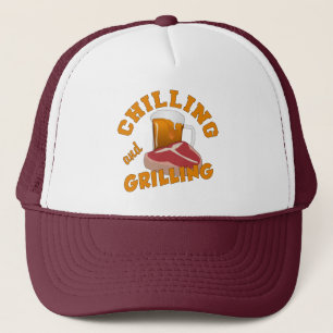 Chilling- und Grillhüte Truckerkappe