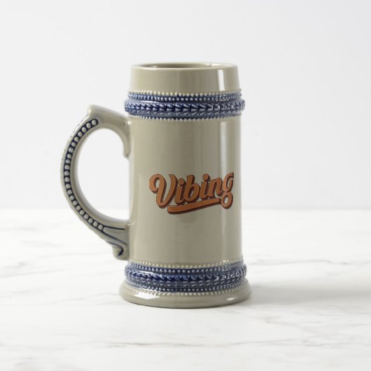 Chilling Vibe Stein Style Becher Bierglas (Links)