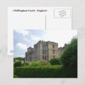 Chillingham Castle Postcard Postkarte (Vorne/Hinten)