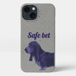 Chillin's Basset Hound Phone Case iPhone 13 Hülle