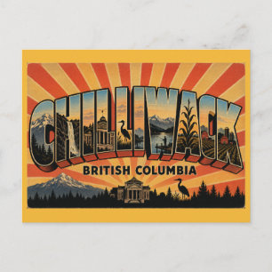 Chilliwack BC Valley Gateway Postkarte