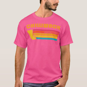 Chilliwack British Columbia Canada Vintag Distres T-Shirt