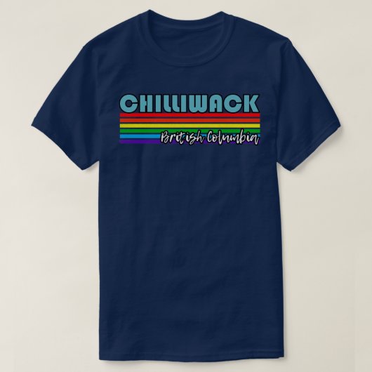 Chilliwack British Columbia Pride Chilliwack LGBT T-Shirt (Design vorne)