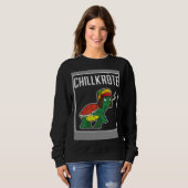 Chillkröte Couple Weed Sweatshirt (Vorne ganz)
