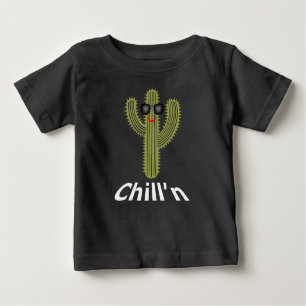 Chill'n Cactus Design - Baby Fine Jersey T - Shirt