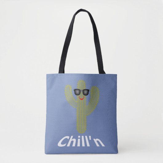 Chill'n Cactus Design - Individuelle Multiprint-Ta Tasche (Vorderseite)
