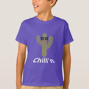 Chill'n Cactus Design - Kids' Basic T - Shirt