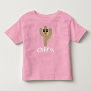 Chill'n Cactus Design - Kleinkind Fine Jersey T-Sh Kleinkind T-shirt