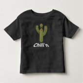 Chill'n Cactus Design - Kleinkind Fine Jersey T-Sh Kleinkind T-shirt (Vorderseite)