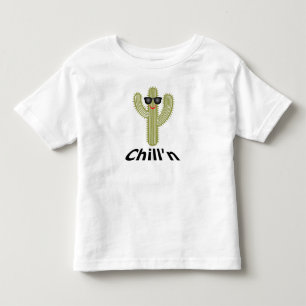 Chill'n Cactus Design - Kleinkind Fine Jersey T-Sh T-shirt