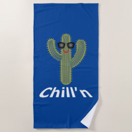 Chill'n Cactus Design - Strandtuch