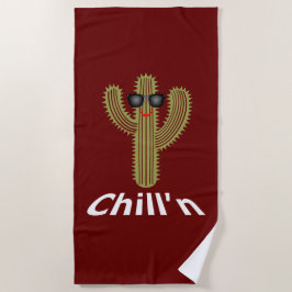 Chill'n Cactus Design - Strandtuch