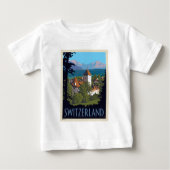 Chillon Castle | Schweiz Baby T-shirt (Vorderseite)