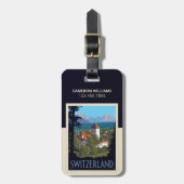 Chillon Castle | Schweiz Gepäckanhänger (Vorderseite vertikal)