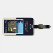 Chillon Castle | Schweiz Gepäckanhänger (Rückseite horizontal)