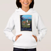 Chillon Castle | Schweiz Hoodie (Vorderseite)