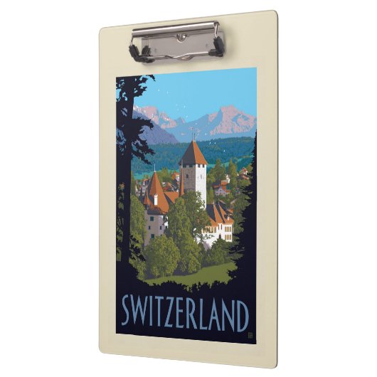 Chillon Castle | Schweiz Klemmbrett (Links)