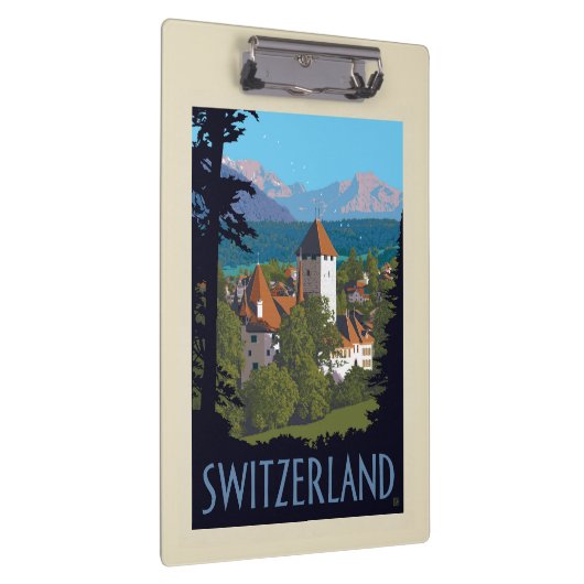 Chillon Castle | Schweiz Klemmbrett (Rechts)