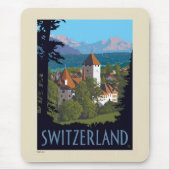 Chillon Castle | Schweiz Mousepad (Vorne)