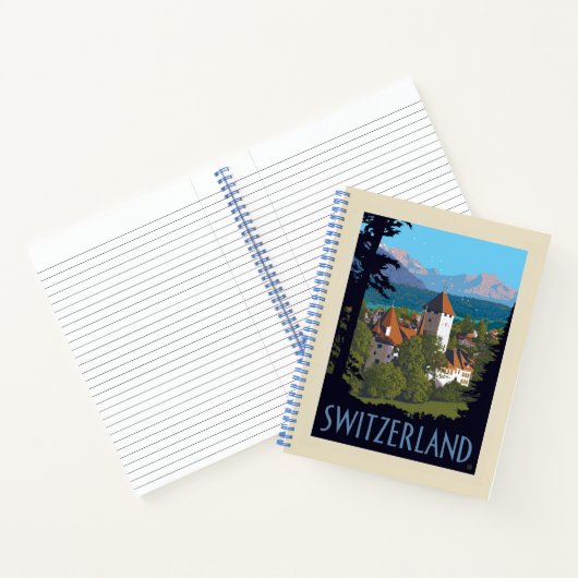 Chillon Castle | Schweiz Notizblock (Innenseite)