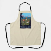 Chillon Castle | Schweiz Schürze (Vorderseite)