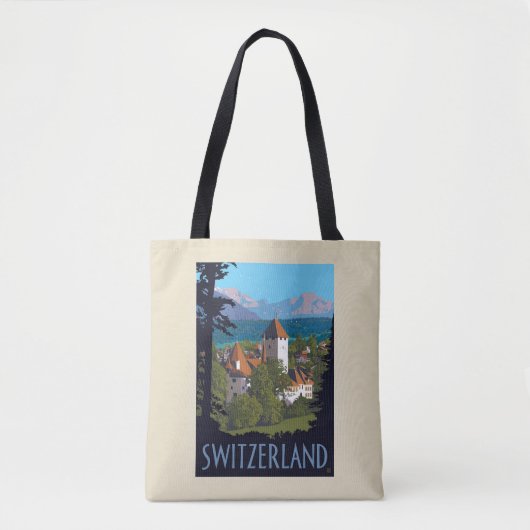 Chillon Castle | Schweiz Tasche (Vorderseite)