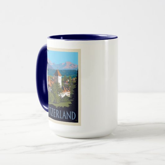 Chillon Castle | Schweiz Tasse (Vorderseite Links)