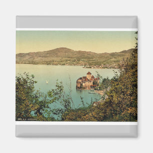 Chillon Schloss, Montreux, Geneva See, die Schweiz Magnet