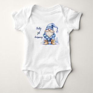 Chillout aber charmant - weiß baby strampler