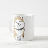 Chillshiba_pawpad Kaffeetasse (Vorderseite Links)