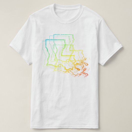 Chillus louisiana T-Shirt (Design vorne)