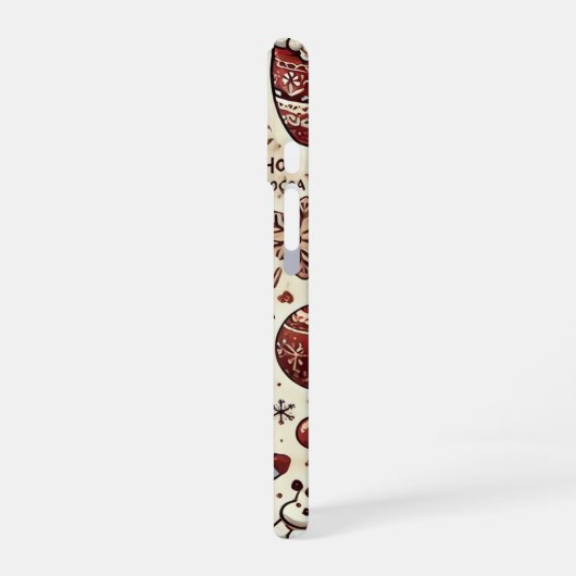 Chilly Cocoa iPhone 16 Hülle (Linke Seite)