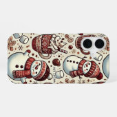 Chilly Cocoa iPhone 16 Hülle (Rückseite (Horizontal))