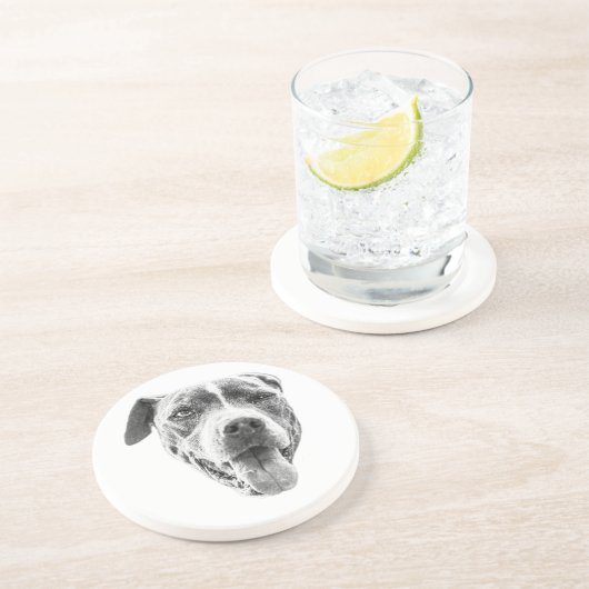 Chilly Dusk Canine Echo Getränkeuntersetzer (Seite)